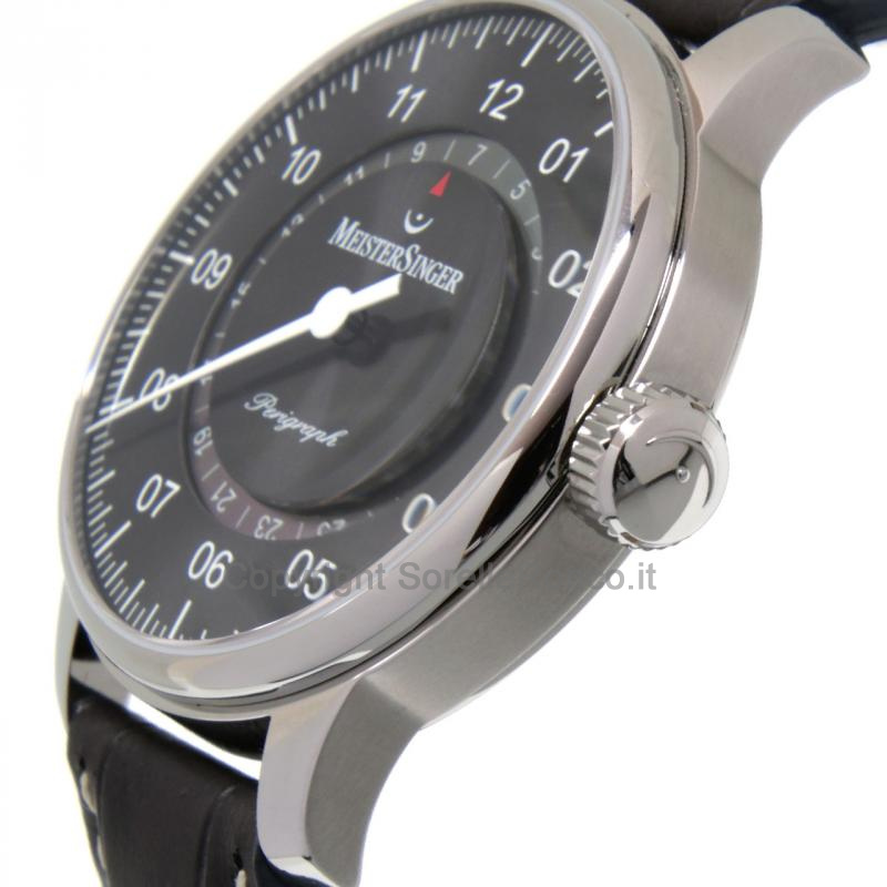 MEISTERSINGER CLASSIC PLUS PERIGRAPH 43MM GRIGIO