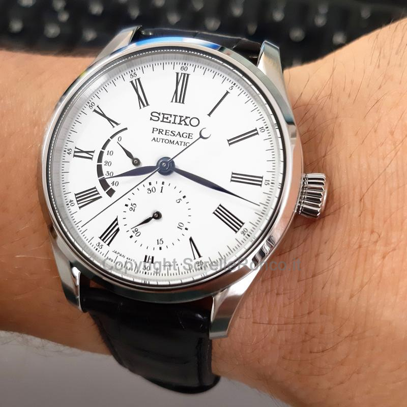 SEIKO PRESAGE 40,5MM BIANCO RISERVA DI CARICA