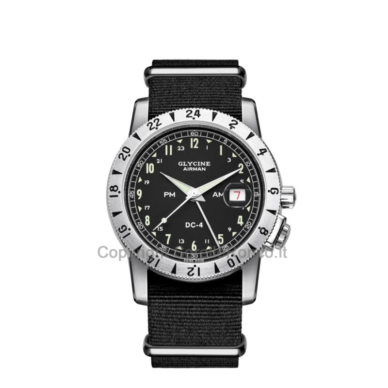 Airman DC-4 GMT Nero 42mm