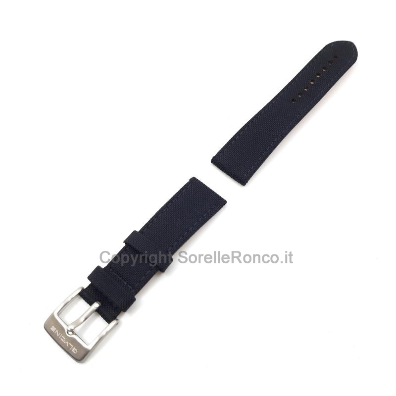 CINTURINO GLYCINE NYLON BLU 22MM
