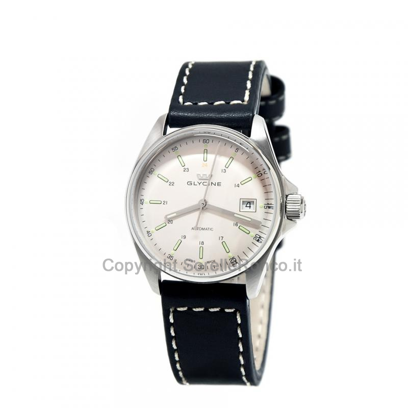 GLYCINE COMBAT 6 SILVER 36MM