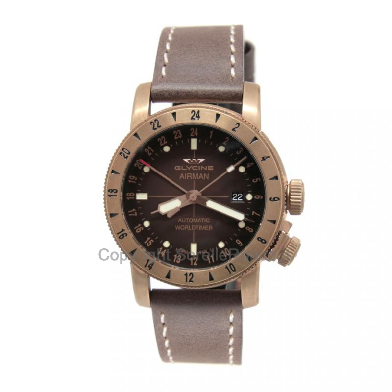 Airman World Timer Bronzo 44mm