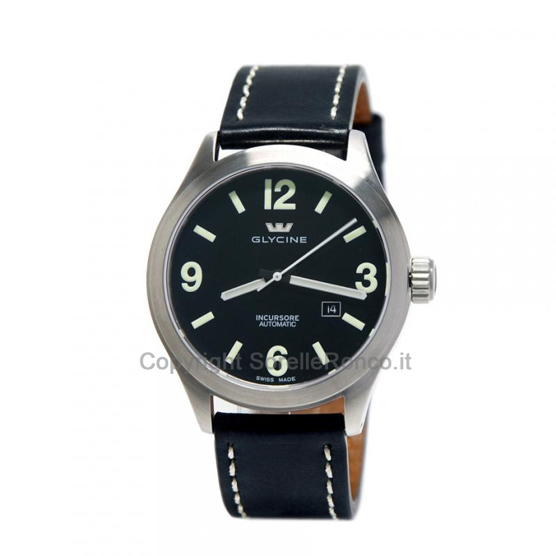 GLYCINE INCURSORE III 44MM NERO