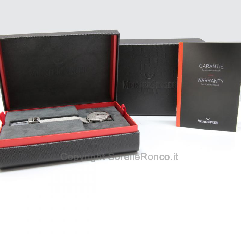 MEISTERSINGER NEO POINTER DATE 36MM SILVER