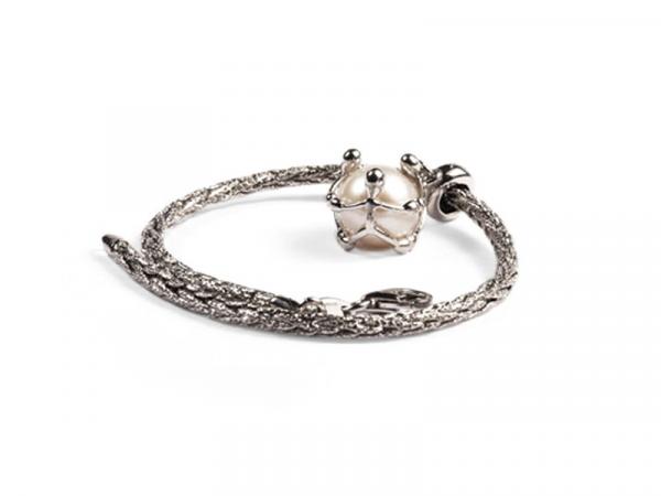 GS1013 - Bracciale Pensieri Felici Charm Argento e Perla
