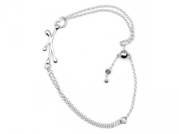 GS1041 - Bracciale Pensieri Felici Cuore in Oro