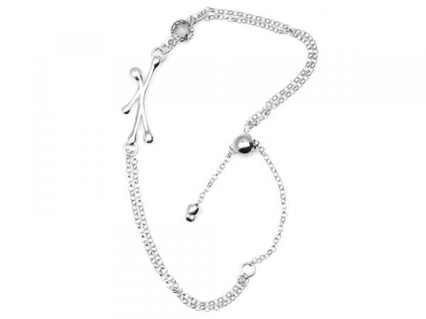 GS1043 - Bracciale Pensieri Felici con Topazio