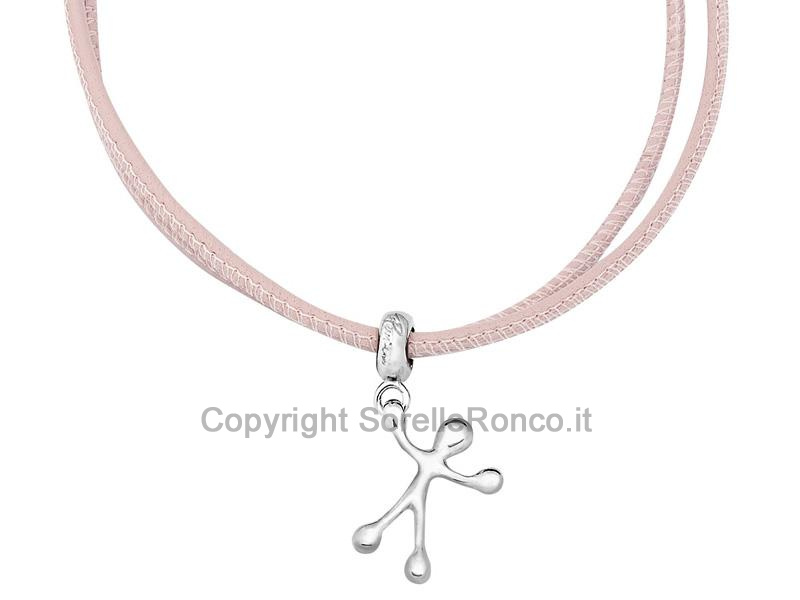BRACCIALE ARGENTO PENSIERI FELICI