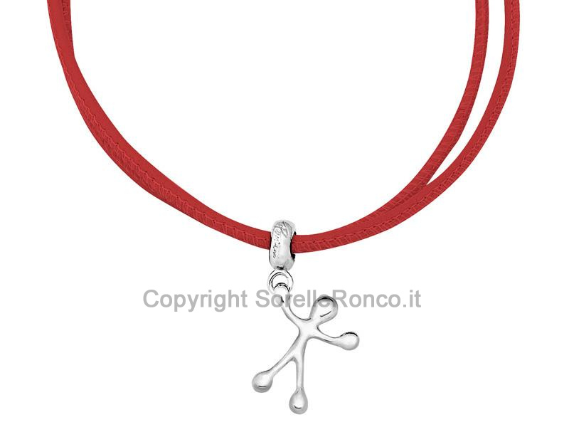 BRACCIALE ARGENTO PENSIERI FELICI