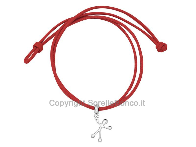 BRACCIALE ARGENTO PENSIERI FELICI