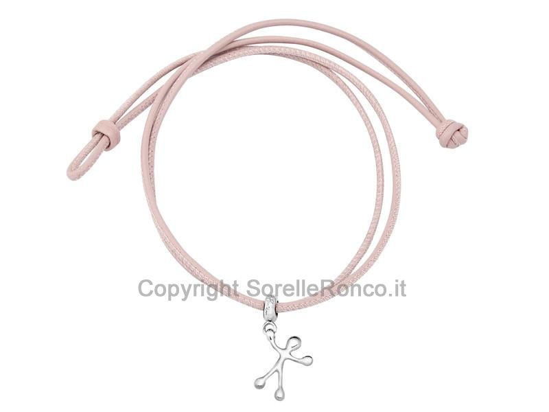 BRACCIALE ARGENTO PENSIERI FELICI