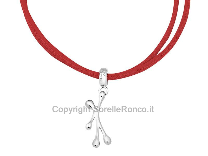 BRACCIALE ARGENTO PENSIERI FELICI