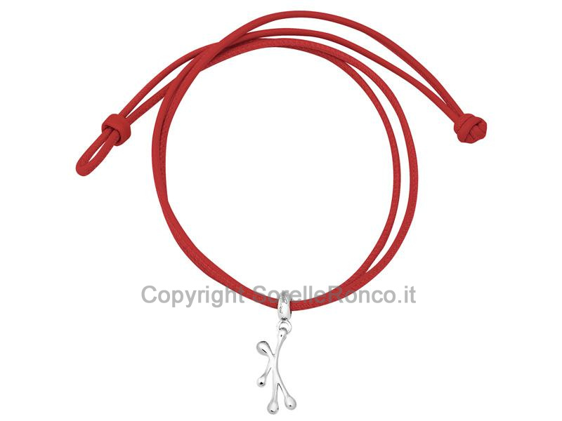 BRACCIALE ARGENTO PENSIERI FELICI