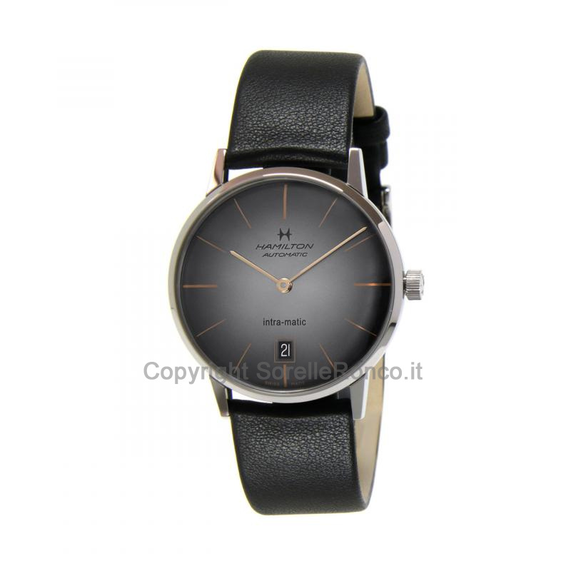 HAMILTON AMERICAN CLASSIC INTRA-MATIC NERO 38MM
