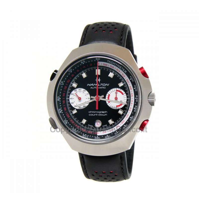 HAMILTON AMERICAN CLASSIC CHRONOMATIC NERO 48X51MM