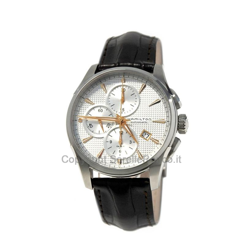 HAMILTON JAZZMASTER CHRONO SILVER 42MM