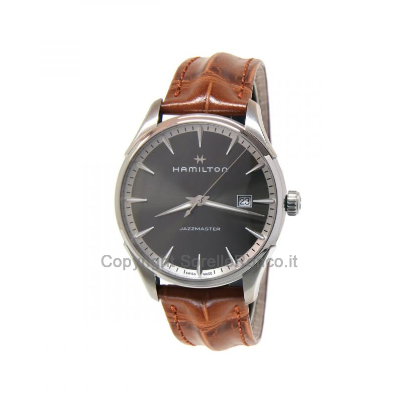 HAMILTON JAZZMASTER GENT 40MM GRIGIO QUARZO