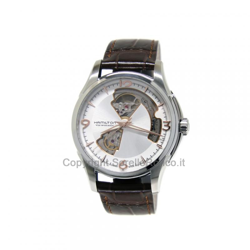 Jazzmaster Open Heart Cinturino Pelle 40mm