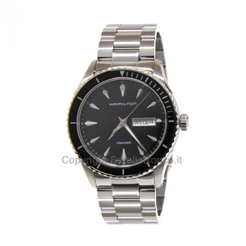 HAMILTON JAZZMASTER SEAVIEW QUARZO NERO 42MM