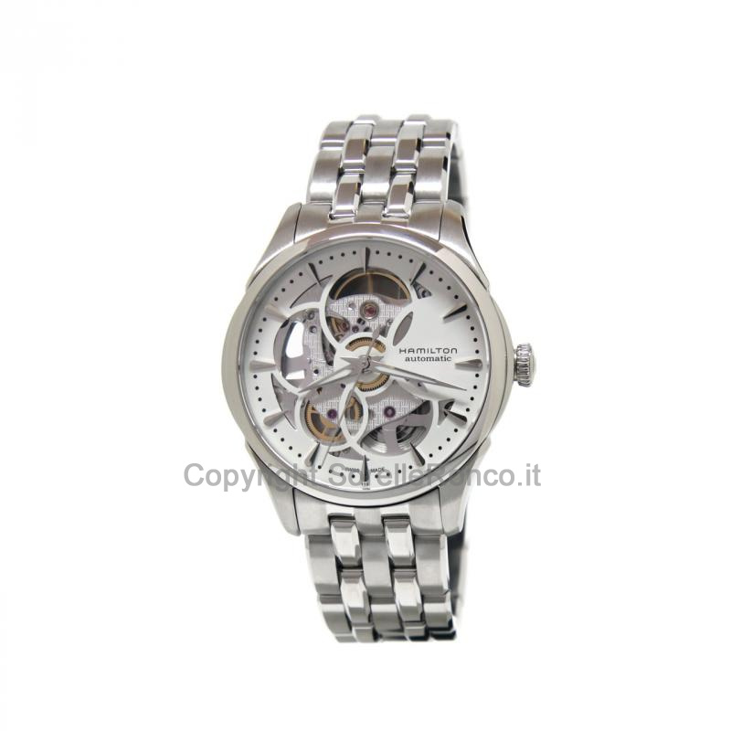 HAMILTON JAZZMASTER VIEWMATIC BIANCO SKELETON 36MM
