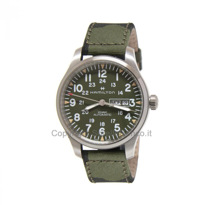 HAMILTON KHAKI FIELD AUTOMATICO 42MM CAMOUFLAGE