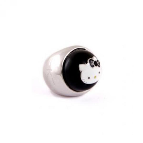 AKB2 - Hello Kitty Anello Argento 925 Pietra Onice 17