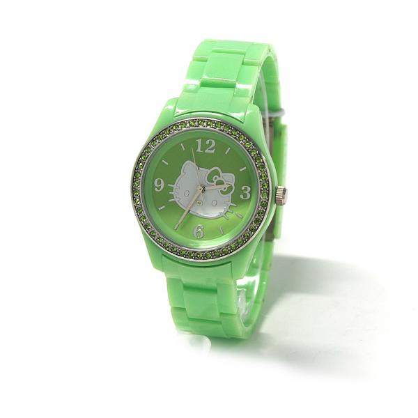 ZR25245 - Hello Kitty Orologio Verde Matte Gomma