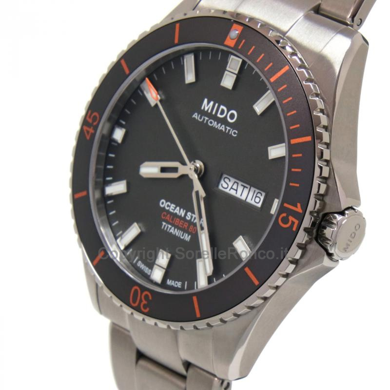 MIDO OCEANS STAR CAPTAIN DIVER 42MM ANTRACITE