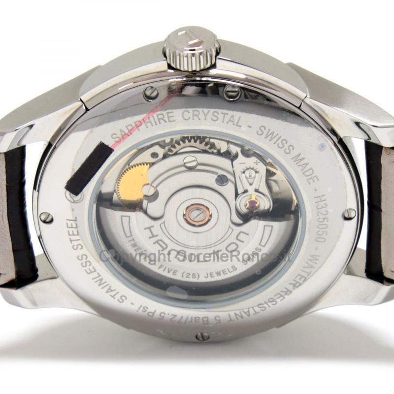 HAMILTON JAZZMASTER DAY DATE BIANCO 40MM PELLE