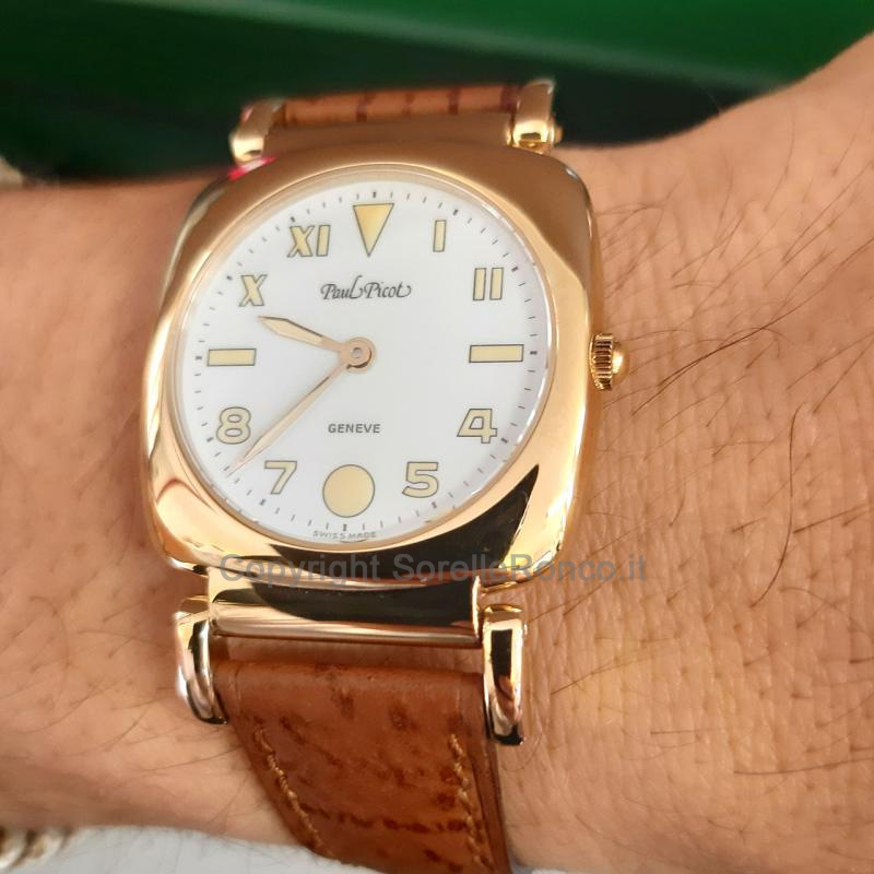 PAUL PICOT CALIFORNIA 30MM BIANCO PLACCATO ORO