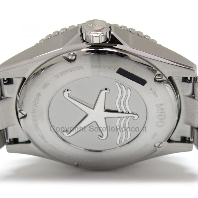MIDO OCEANS STAR CAPTAIN AUTOMATICO BLU DIVER 42MM