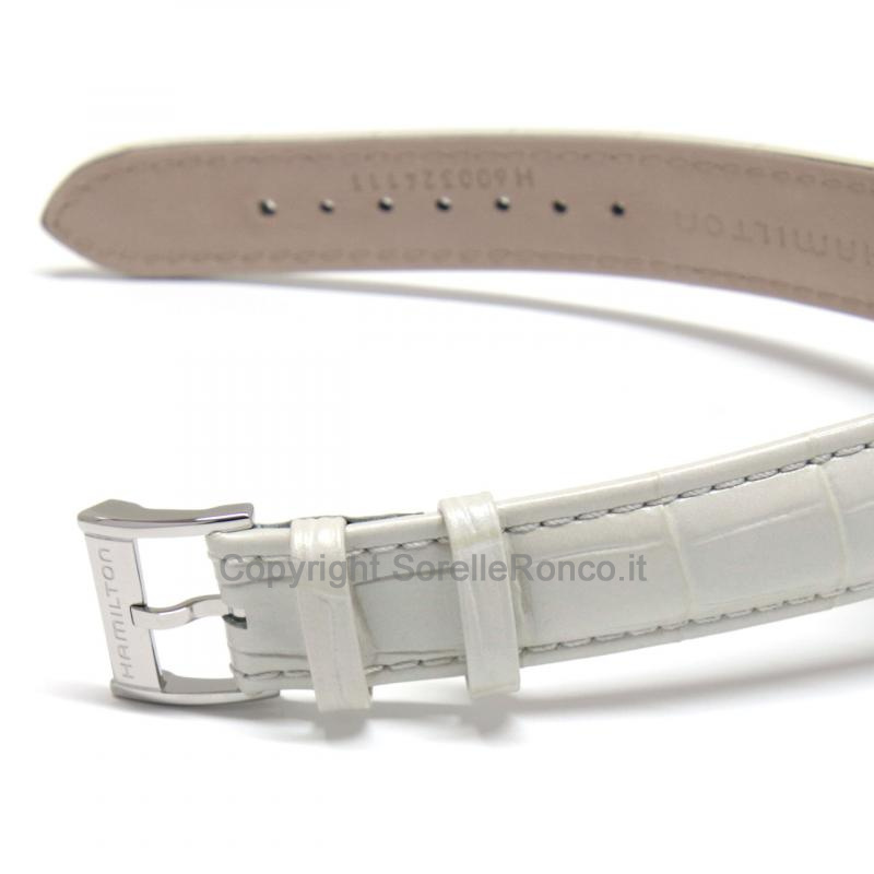 HAMILTON JAZZMASTER LADY SILVER 34MM DIAMANTI