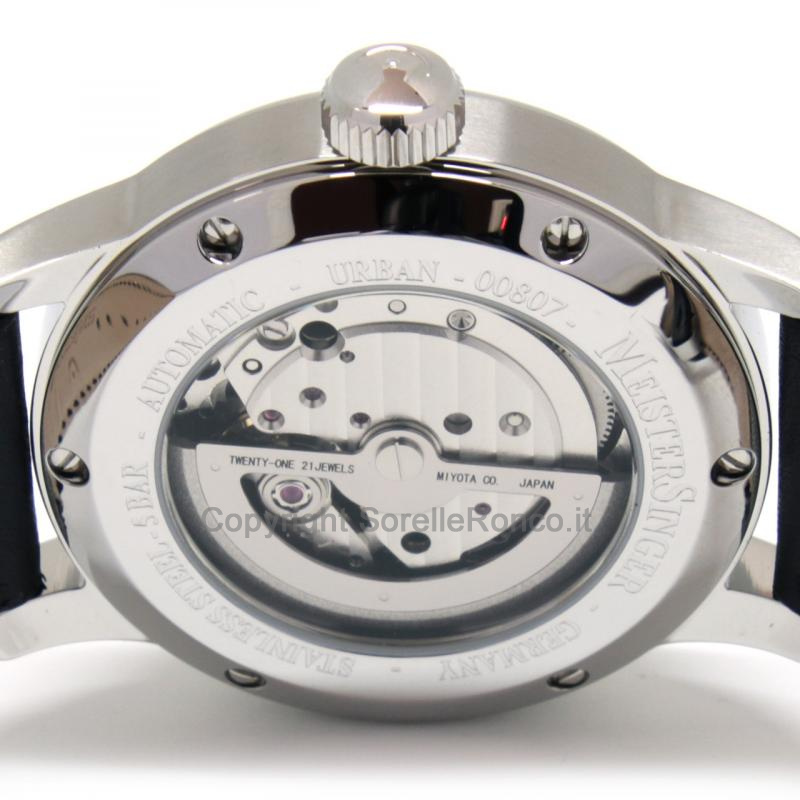 MEISTERSINGER FORM&STYLE CASUAL NERO 40MM