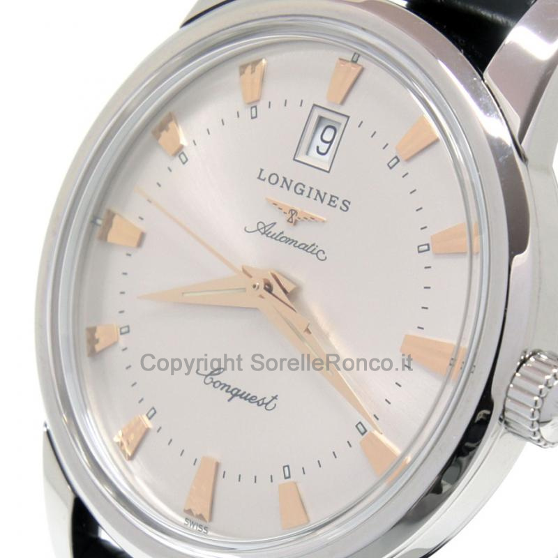 LONGINES HERITAGE AUTOMATIC DATE ARGENTO 40MM