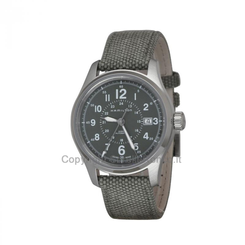 HAMILTON KHAKI FIELD VERDE 40MM CANVAS VERDE