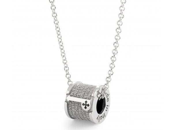 INCC0P3XI0B - Incipit Pendant PATER Oro Bianco 9 kt