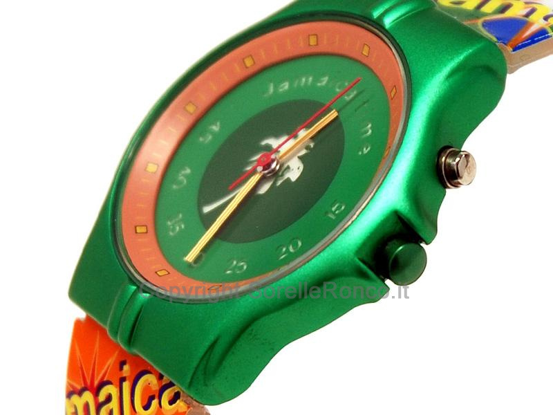OROLOGIO JAMAICA TIME VERDE
