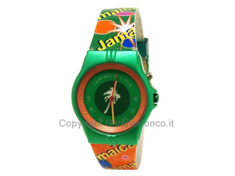 OROLOGIO JAMAICA TIME VERDE