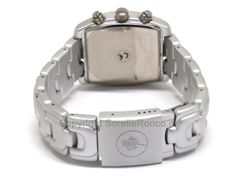 JAMAICA TIME CHRONO 43X35MM BIANCO ACCIAIO QUARZO