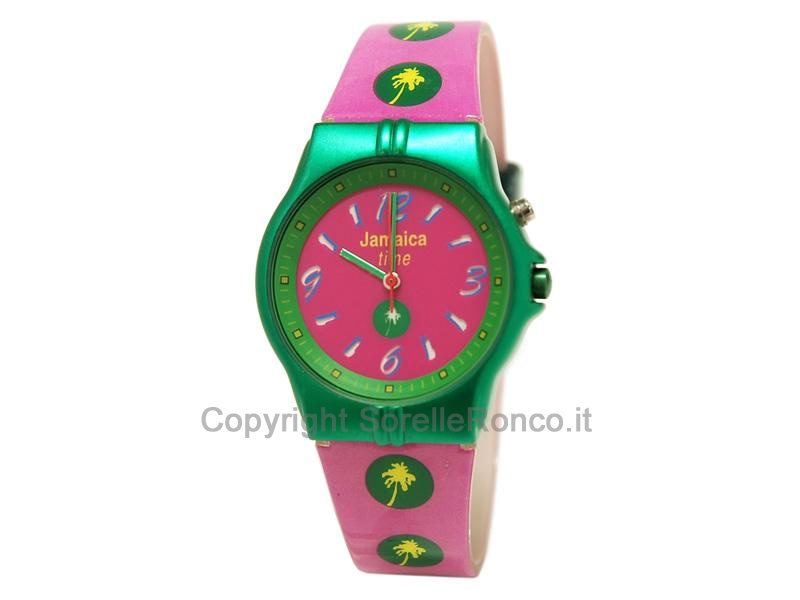 JAMAICA TIME OROLOGIO ROSA