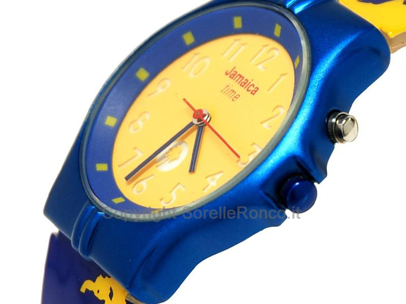 OROLOGIO JAMAICA TIME GIALLO