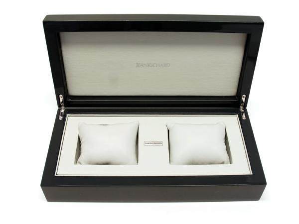 Box-Jean-Juv - Scatola Porta 2 Orologi Jean Richard