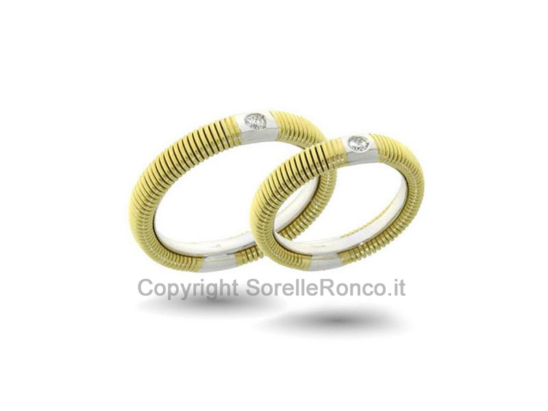 FEDI ORO 18KT JUMP 4,5MM CON DIAMANTI