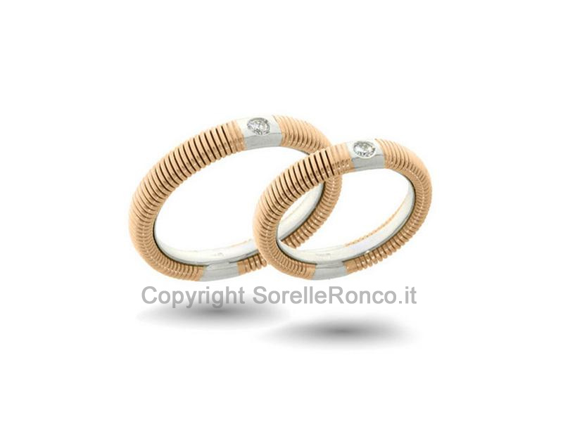 FEDI ORO 18KT JUMP 4,5MM CON DIAMANTI