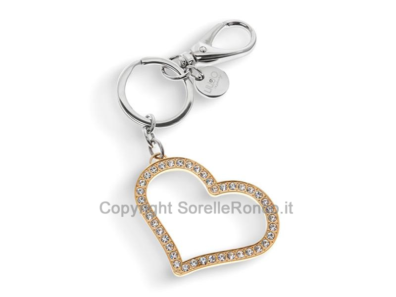 PORTACHIAVI LIU JO CUORE GOLD