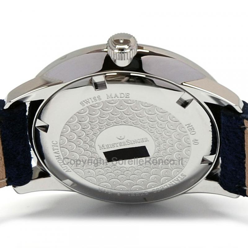 MEISTERSINGER FORM&STYLE NEO PLUS 40MM ARGENTO