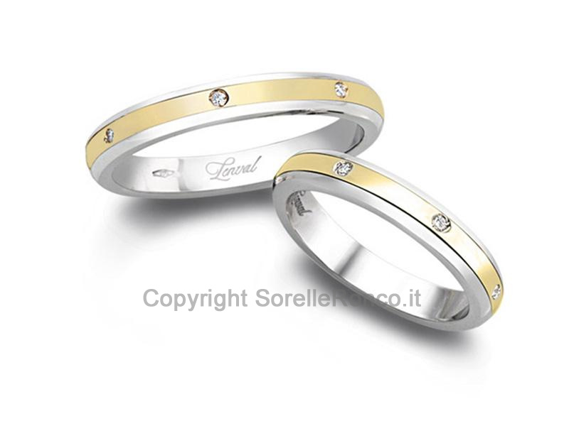 FEDI ORO 18KT LADY 3,5MM CON DIAMANTI