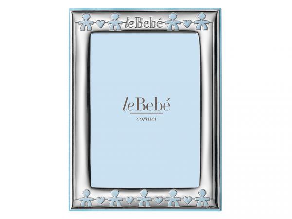 LB201-09C - Cornice Le Bebè Argento 9x13 Bimbo