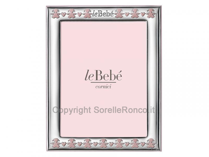 CORNICE ARGENTO LE BEBÈ 13X18 BIMBA