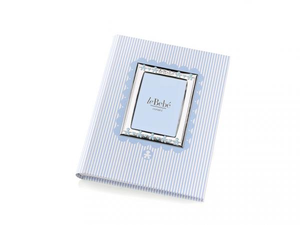 LB201-C-24C - Album con Cornice Argento e Diario Bimbo
